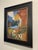 1970s Impressionist Landscape Painting Two Dogs Oil on Board For Sale - Image 11 of 14