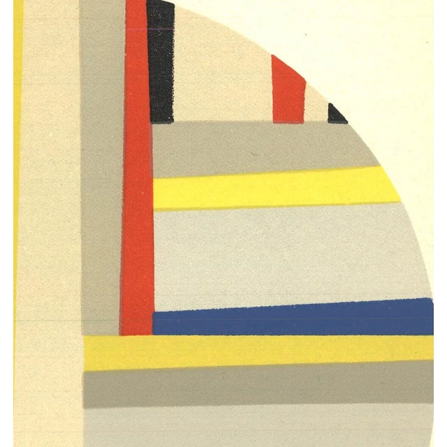 Mid-Century Modern 1964 Fritz Glarner 'Tondo' Lithograph For Sale - Image 3 of 5