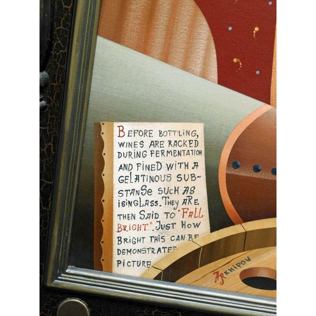 Impressionist Anton Arkhipov "Fall Bright . The Cosmological Theory" Original Oil on Canvas For Sale - Image 3 of 15