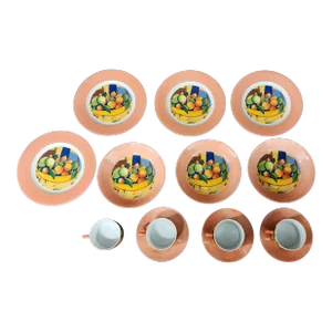 Jammet Seignolles Limoges Fine French Porcelain Dinnerware Set - 18 Piece Collection
