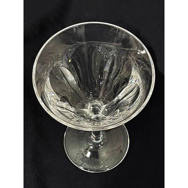 Clear Crystal Cut Wine Glasses from Peill & Putzler, Germany, 1970s For Sale - Image 3 of 6