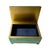 Metal 19th Century Malachite and Brass Decorative Box For Sale - Image 7 of 9