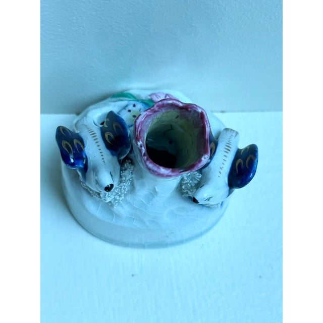 White Antique Quill/Pen Holder For Sale - Image 8 of 9