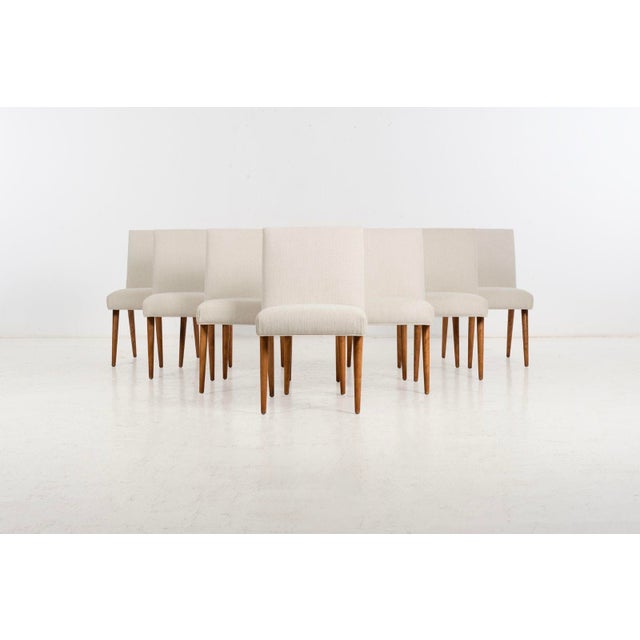 Mid-Century Modern t.h. Robsjohn-Gibbings for Widdicomb Dining Chairs – Set of Eight, 1955 For Sale - Image 3 of 12