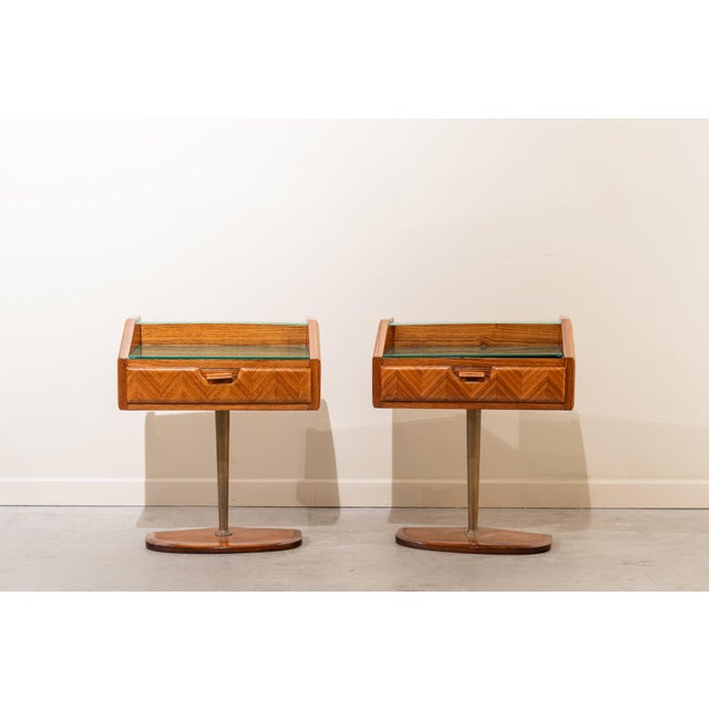 Italian Bedside Tables, 1950s, Set of 2 For Sale - Image 11 of 11