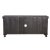 Gray Distressed Ash Gray Finish Media Console With Grill Accents For Sale - Image 8 of 8