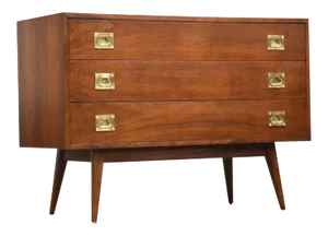 1950s Martin Freedgood Walnut Dresser