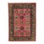Pink Kazak Tribal Rug With Green Border, 4'11" X 6'8" For Sale