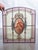 1920s Art Deco Stained Glass Window Panel with Hand-Painted Horse Medallion, 1920 For Sale - Image 5 of 8