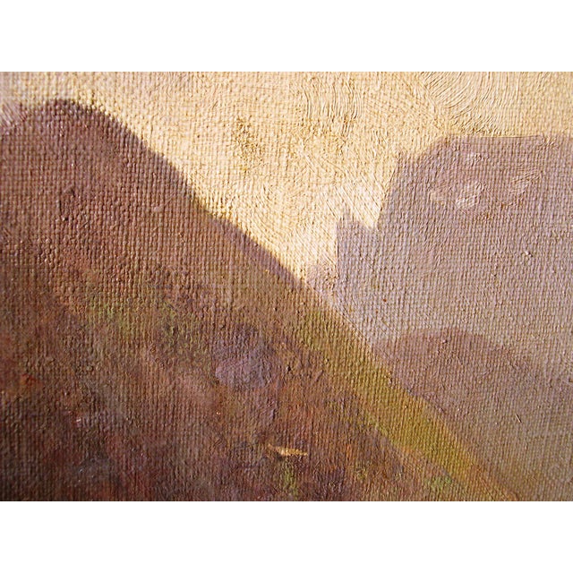 Heinrich Deuchert, Mountain Stream in the Alps, 1900s, Oil Painting on Canvas, Framed For Sale - Image 8 of 15