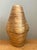 Late 20th Century Vintage Textured Wood Decorative Vase For Sale - Image 5 of 14