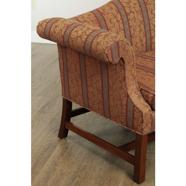 Kittinger Chippendale Style Mahogany Camelback Sofa Chairish