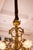 19th C French Louis XVI Gilt Bronze Milk Glass Chandelier For Sale - Image 10 of 16
