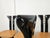 Animal Skin Vintage Chairs in Black Lacquered Wood by Pierre Cardin for Roche Bobois, 1970, Set of 6 For Sale - Image 7 of 18