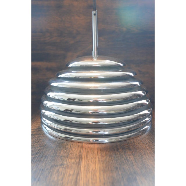 Saturno Pendant Lamp in Chrome by Kazuo Motozawa for Staff Leuchten, 1970s For Sale - Image 11 of 17