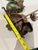 Pair of Vintage Cast Iron Rabbit Candlestick Sconces Large 25" Long For Sale - Image 10 of 14