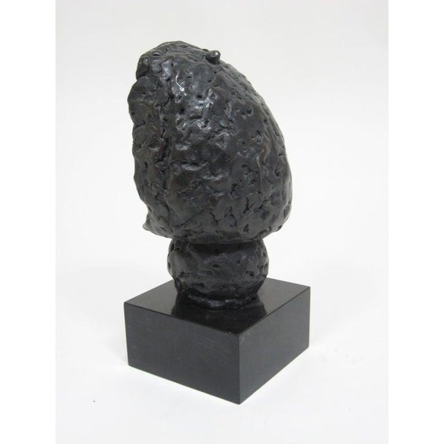 1970s Abstract bronze sculpture by Roszi Tevan For Sale - Image 5 of 10