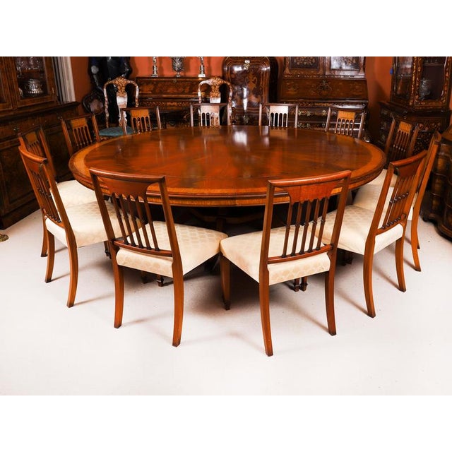 Vintage 20th Century Jupe Table, Chairs, Bookcases & Chiffonier from Harrods, Set of 16 For Sale - Image 17 of 17