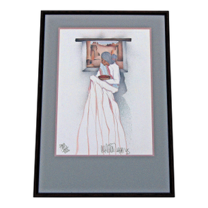 Amado Maurilio Peña Signed & Numbered Limited Edition Print 19/345 – Framed 35"x24"