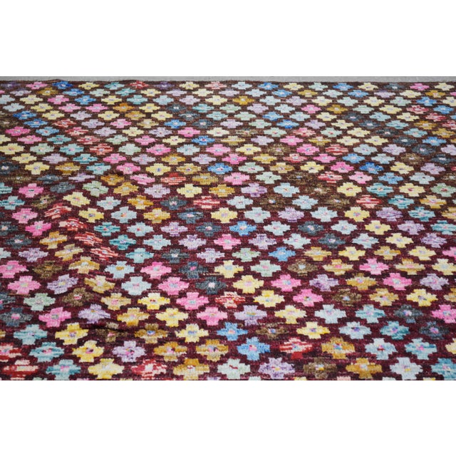 Moroccan Beni Ourain Hand-knotted with care using traditional rug-making techniques, this wool rug blends timeless...