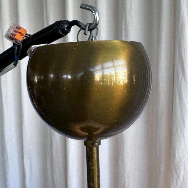 Mid-Century Ellipsoid Murano Glass Swirl Pendant, 1970s For Sale - Image 12 of 17