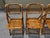 Charlotte Perriand 1970s Set of 8 Campaign Bamboo Tortoiseshell Folding Chairs For Sale - Image 4 of 12