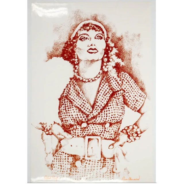 1976 Ann Chernow Cassiopeia Serigraph For Sale - Image 4 of 4