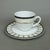 Blue Vintage Blue Porcelain Paris III Millennium Gold Coffee Service by Pierre Cardin, 1990s, Set of 26 For Sale - Image 8 of 12