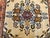 Vintage Bakhtiari Rug, Hand-Knotted Wool, Floral Pattern, Ivory & Rust Red, 3x3 For Sale In Chicago - Image 6 of 12