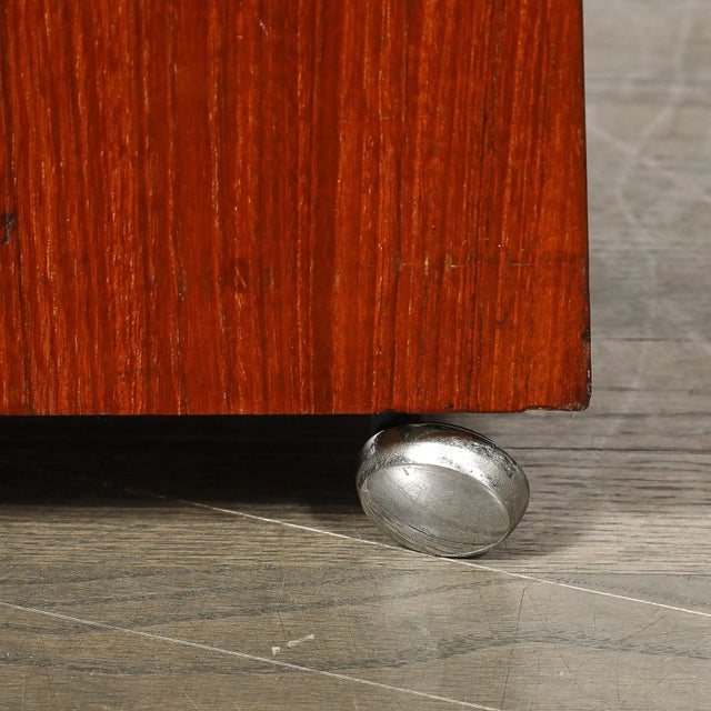 Mid-Century Magazine Rack in Book-Matched Rosewood by Rolf Hesland for Bruskbo For Sale - Image 9 of 12