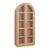 Boho Chic Marlow Natural Wood Display Cabinet For Sale - Image 3 of 9