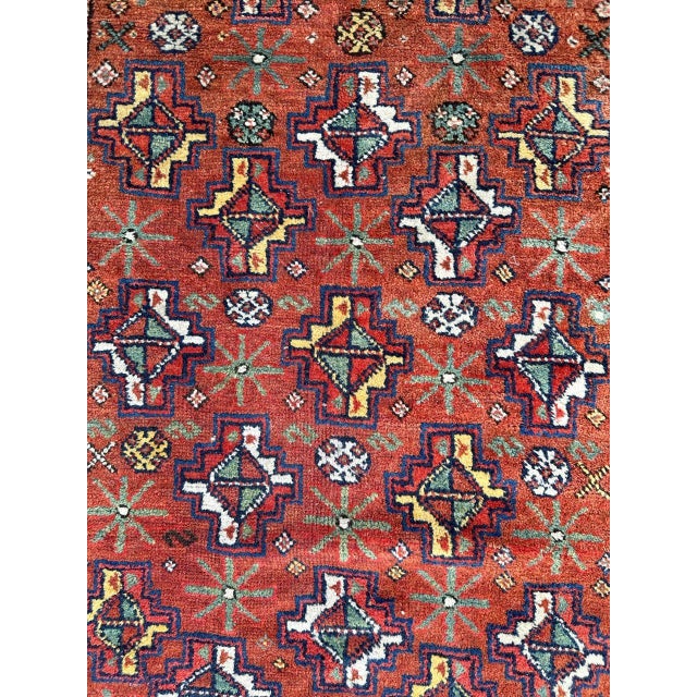 Blue Antique Tribal Kurdish Rug, 1890s For Sale - Image 8 of 18