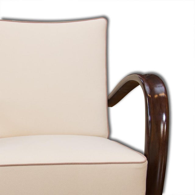 Modern H-269 Lounge Armchairs by Jindrich Halabala for UP Zavody, 1930s, Set of 2 For Sale - Image 3 of 13