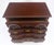 Mahogany Chippendale Style 4 Drawer Bracket Feet Bachelor Chest Dresser MINT For Sale - Image 11 of 14