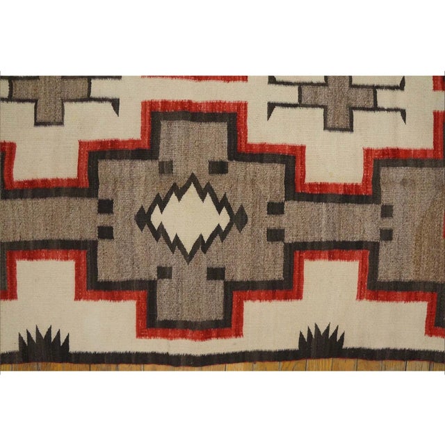 Early 20th Century American Navajo Carpet For Sale - Image 4 of 12