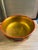 1970s Wooden Gold and Red Turkish Style Decorative Bowl For Sale - Image 4 of 7