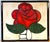 Avi Ben Simhon's Monumental Modernist Red Rose Original Oil on Canvas Wentworth Gallery Provenance A striking original oil...