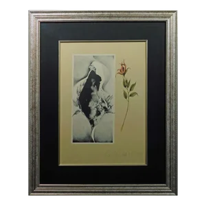Frank Howell "Eos" Custom Framed 1983 Hand Signed Fine Art Lithograph