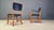 Vintage Spanish Leather and Wood Dining Chairs, 1970s, Set of 6 For Sale - Image 3 of 16