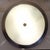 2000 - 2009 Vintage Ceiling Lamp with White Glass Shade on a Stainless Steel Mount, 2000s For Sale - Image 5 of 7