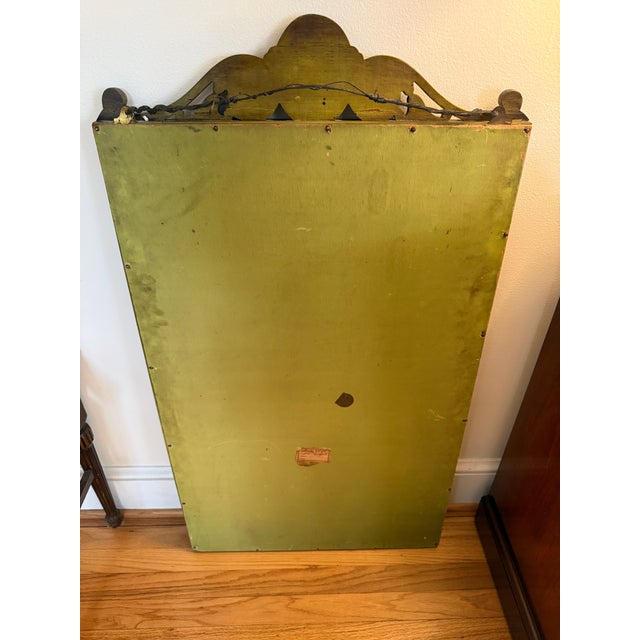 1920s Elgin A. Simonds French Revival Trumeau Style Gilt Margin Mirror For Sale In Raleigh - Image 6 of 12