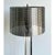Vintage Boho Lucite Floor Lamp With Perforated Metal Shade For Sale In West Palm - Image 6 of 7