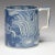 Antique Early 19th Century English George III Staffordshire Pearlware Blue & White Pottery Porter's Tankard Mug Circa 1820 For Sale - Image 10 of 10