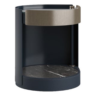 Rockefeller Bedside Table by Porus Studio For Sale