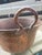 Extra Large Old Copper Cauldron With Handles For Sale - Image 10 of 14