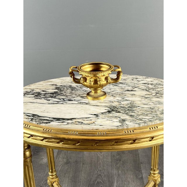 19th Century Pompeian Bowl with Two Bronze Handles For Sale - Image 3 of 11