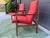 Pair of Vintage Mid-Century Modern Walnut Armchairs Manor of Jens Risom For Sale In Atlanta - Image 6 of 7