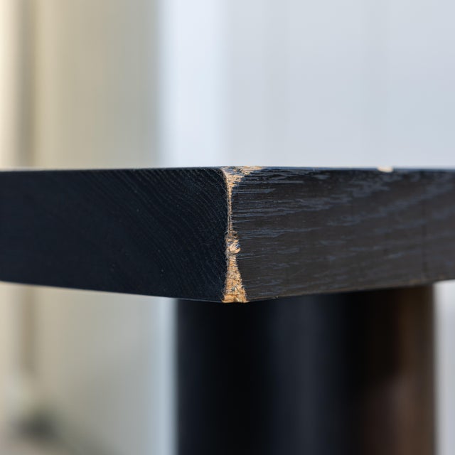 Charlotte Perriand Ventaglio Table for Cassina, Black-Stained Oak, No. 171 For Sale - Image 16 of 17