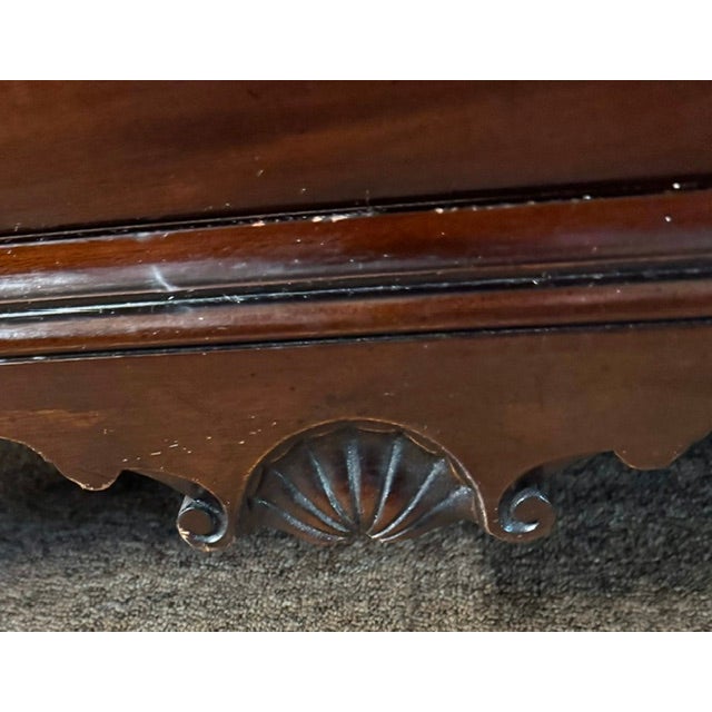 Mid 20th Century Kittinger Cw 1 Mahogany Slant Front Chippendale Style Secretary. Desk For Sale - Image 15 of 15