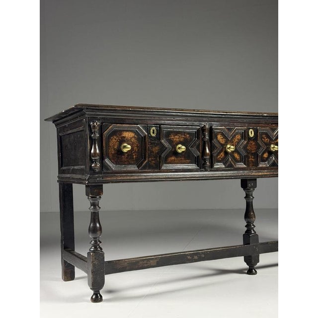English William & Mary Dresser, 17th Century For Sale - Image 15 of 18